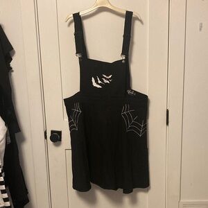 Hell Bunny Black Dress with Unique Design